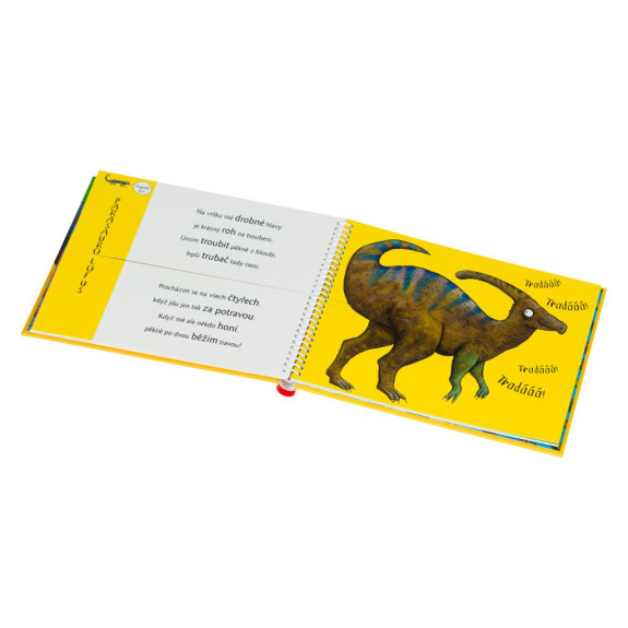 Rozpustilé hrátky dinosaury so zvieratkami