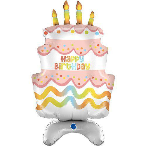 Torta samostojacia HB 38"/97 cm fóliový balónik nafukovací