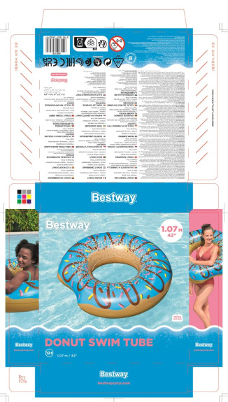 Nafukovací kruh šiška 1,07 m Bestway
