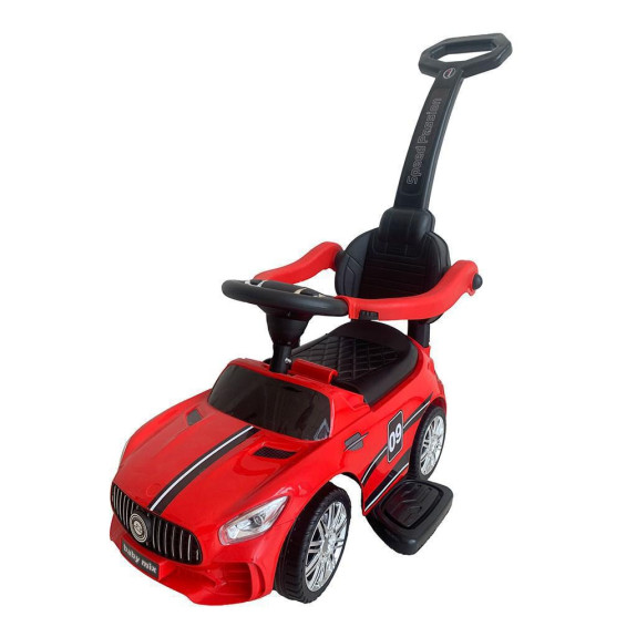 Detské odrážadlo so zvukom a vodiacou tyčou Baby Mix