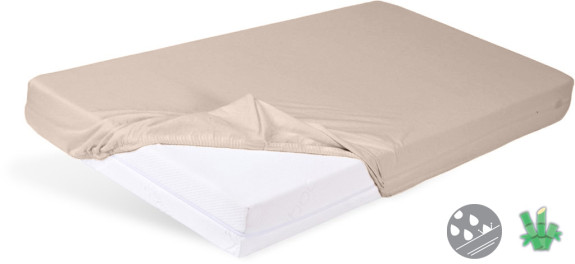 Nepremokavé bambusové prestieradlo 120×60 cm Babymatex