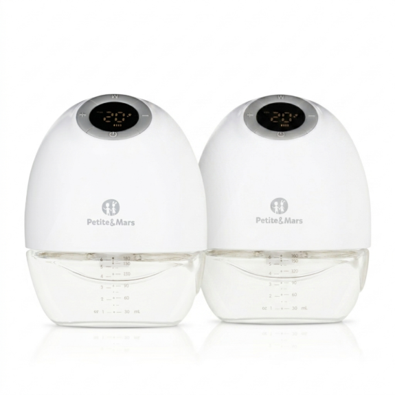 Odsávačka materského mlieka elektrická handsfree Gaia Duo Petite & Mars