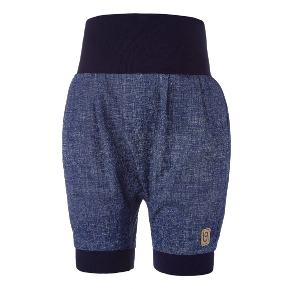 Šortky tenké háremky denim vzor Little Angel