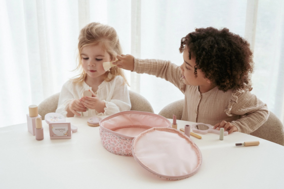 Kozmetická taštička s príslušenstvom Pink Little Dutch