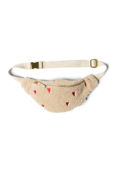 Teddy Hearts Mini Fanny pack - ľadvinka Studio Noos