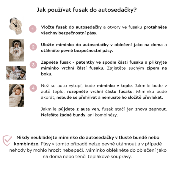 Fusak/zavinovačka/deka do autosedačky Sleepee Meadow