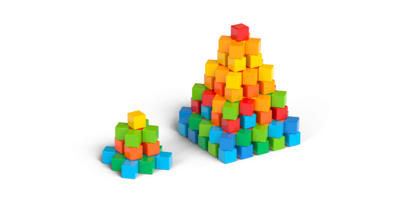 Geomag Magicube Full Color 8C 128 dielikov