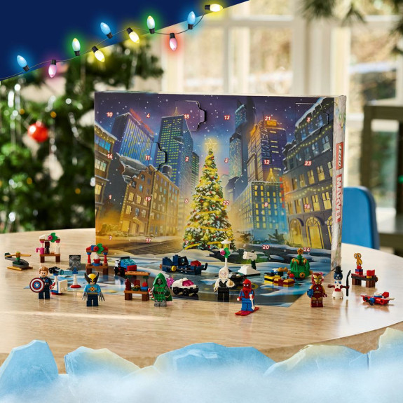 Adventný kalendár Marvel 2026 Lego