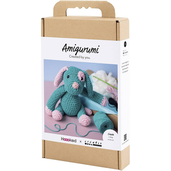 Sada na háčkovanie psík Amigurumi