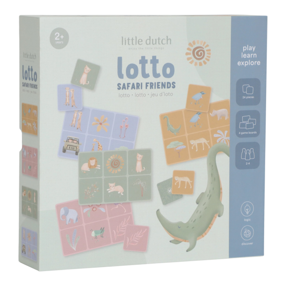 Lotto hra Safari Friends Little Dutch