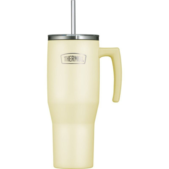 Termohrnček Refreshing s madlom a slamkou 850 ml Thermos