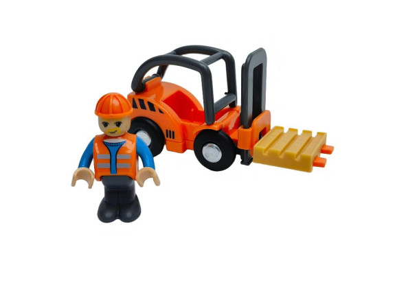 Súprava stavebných vozidiel s figúrkami 2Kids Toys