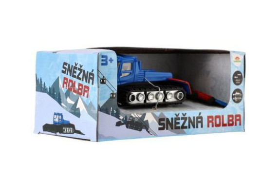 Snežná rolba kov/plast 12 cm na voľný chod