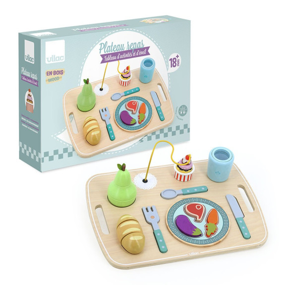 Activity board Podnos s jedlom Vilac