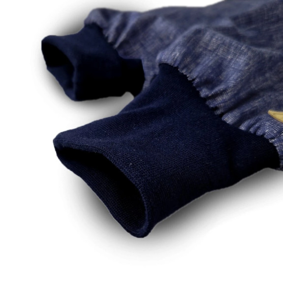 Nohavice rastúce denim vzor Little Angel
