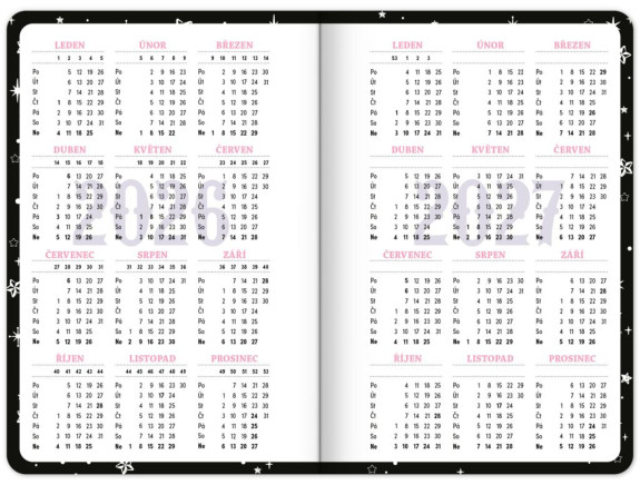 Študentský diár Kuromi (september 2026 – december 2027) Notique