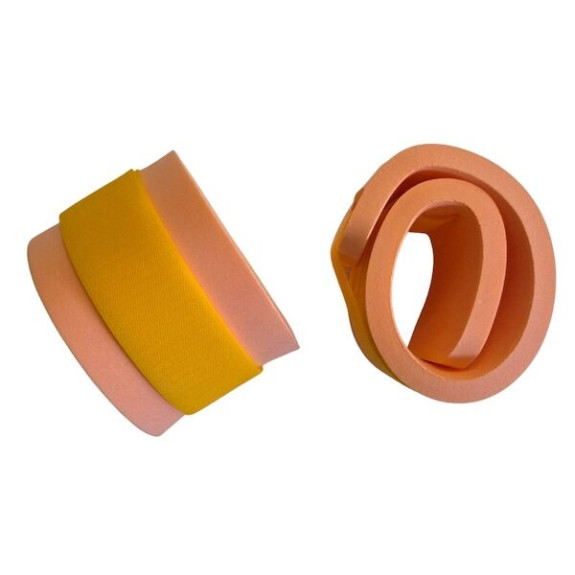 Nadľahčovacie rukávy žltý zips 550 x 100 x 15 mm Matuška Dena
