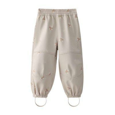 Softshellové nohavice Vic Silver Cloud Flower Leokid
