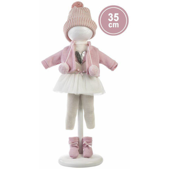 Realistická bábika Lucia s mäkkým látkovým telom 40 cm Llorens