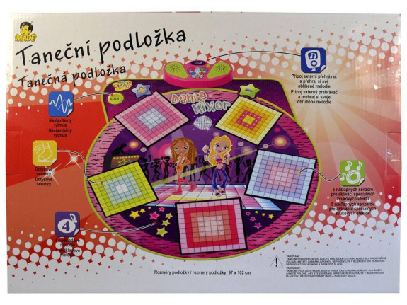 Škola tanca - tanečná podložka - koberec