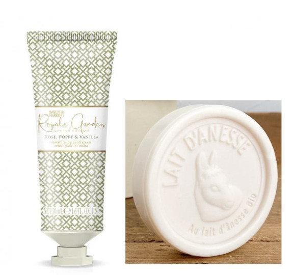Set krém na ruky a mydlo Baylis & Harding Royale Garden Luxury