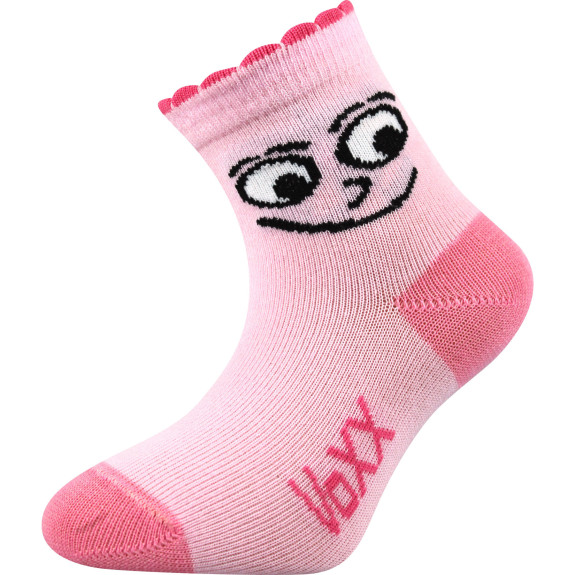 Ponožky dojčenskej vtipné Kukik mix dievčenské (3 páry)
