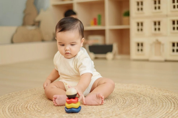 Stohovacie krúžky - Vlny Plan Toys