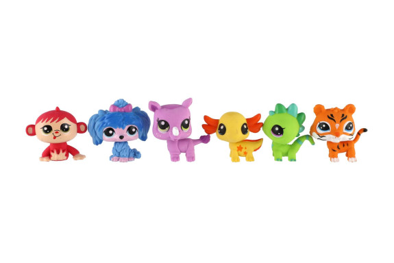 Figúrka gumovací mix druhov Littlest Pet Shop
