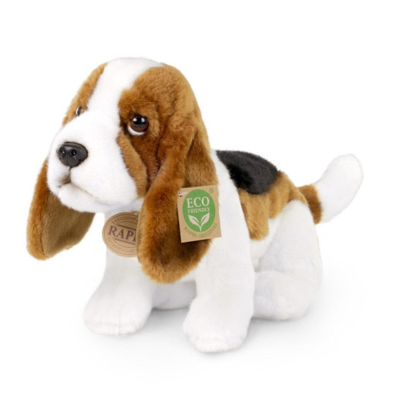 Plyšový basset 32 cm Rappa