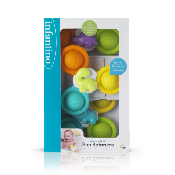Spinner do kúpeľa Pop Spinners 3 ks Infantino