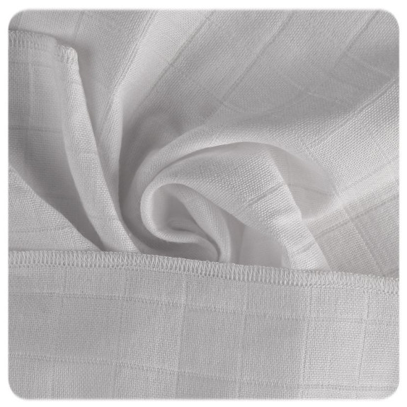 Detské plienky z biobavlny Organic 60 x 60 cm Staré časy 10 ks biele Xkko