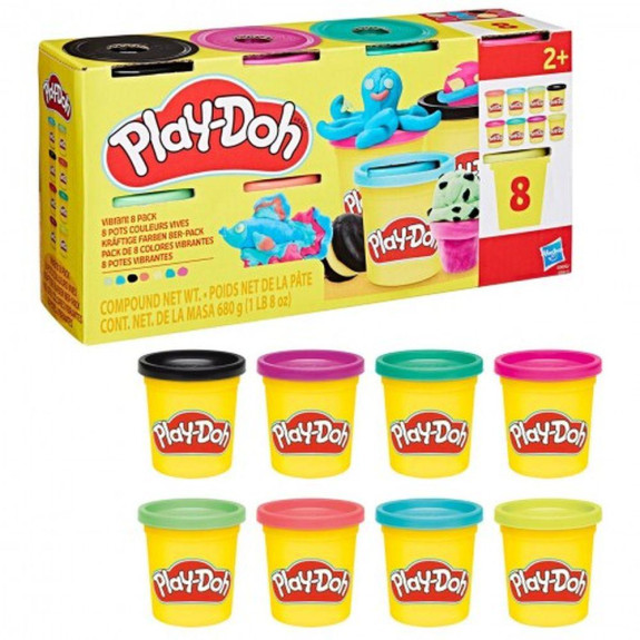 Play-Doh 8 ks kelímkov V2