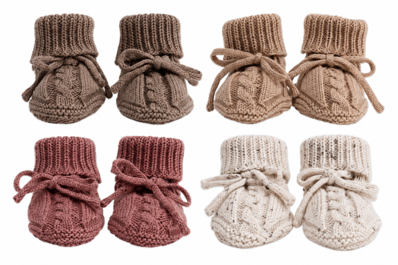Capáčky Knit Cable Veľ. 0 - 6 mesiacov Lodger