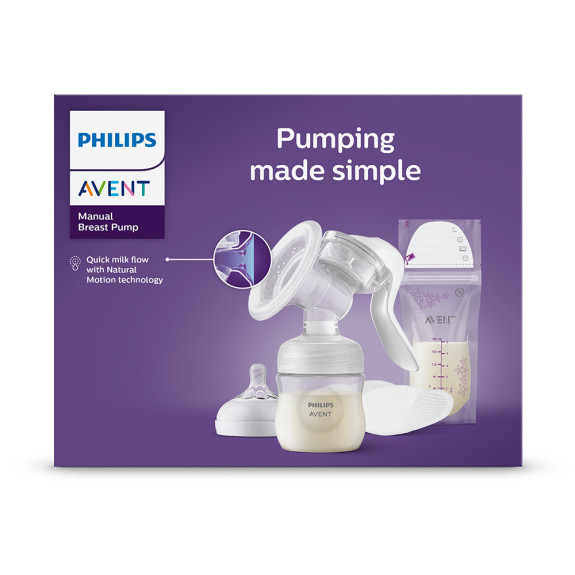 Odsávačka materského mlieka manuálna SCF430/20 Philips Avent