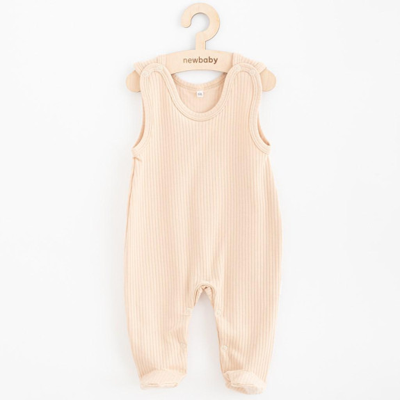 Dojčenské bavlnené dupačky New Baby Practical béžová