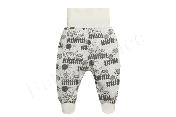 Polodupačky zateplené Mačky Baby Service