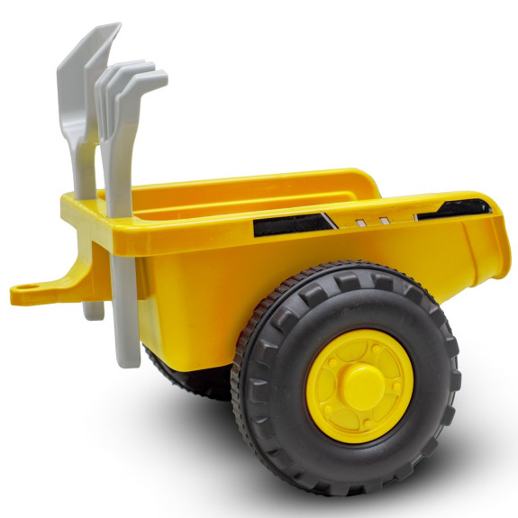 Detské odrážadlo traktor s vlečkou Benny Baby Mix