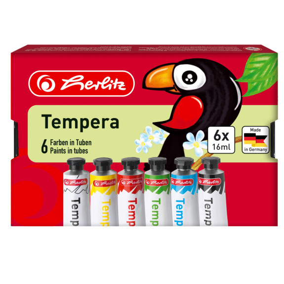 Herlitz - Tempery 6 farieb