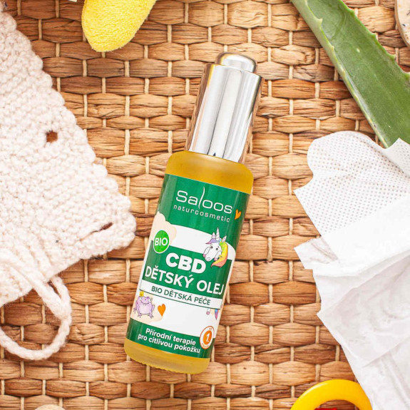 CBD Bio detský olej 50 ml Saloos