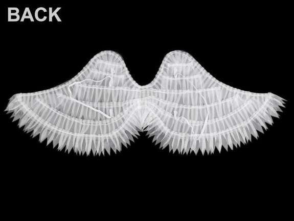 Anjelské krídla textilné 68 x 27 cm