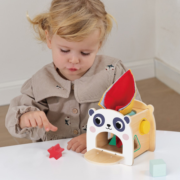 Motorická kocka Panda 2Kids Toys
