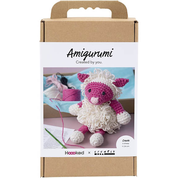 Sada na háčkovanie ovečka Amigurumi