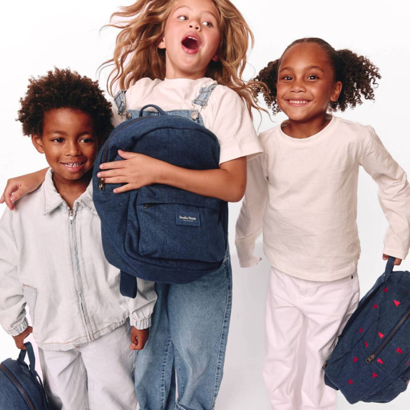 Denim Midi Backpack - batôžtek Studio Noos