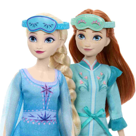 Bábiky Anna a Elsa pyžamová párty Frozen