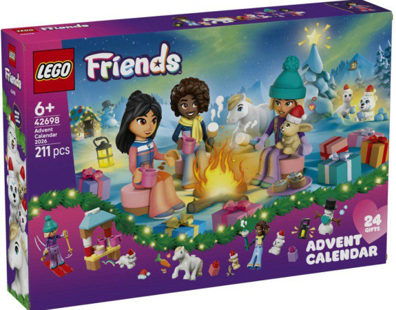 Adventný kalendár Friends 2026 Lego