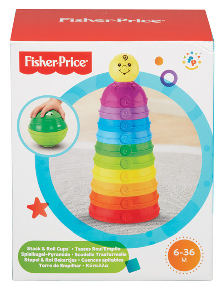 Fisher price aktívna skladačka s rolničkou