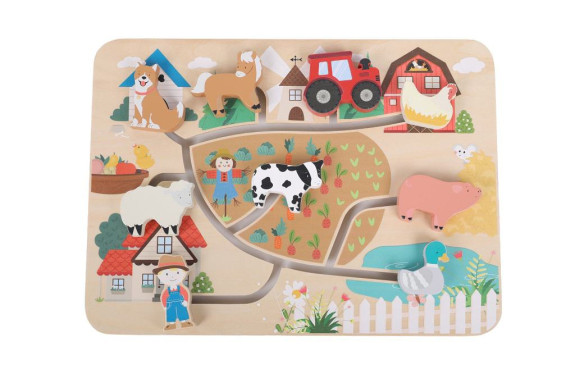 Motorická doska Farma 2Kids Toys