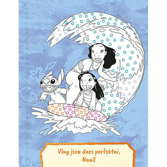 Maľovanky s kamienkami Lilo & Stitch