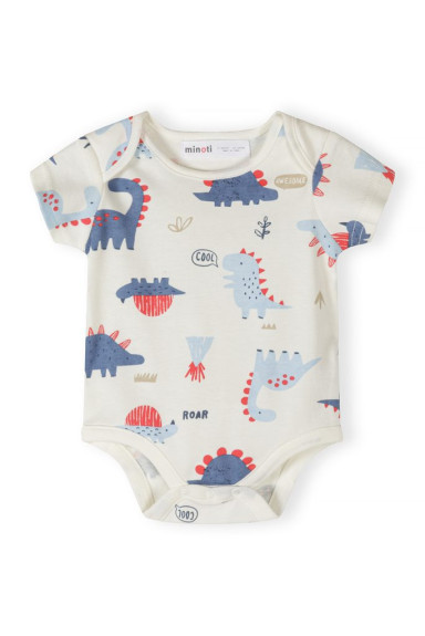 Chlapčenské dojčenské body s dinosaurami 5pack Minoti