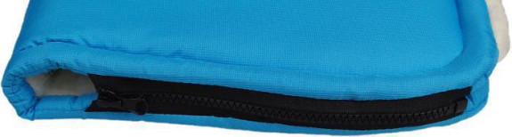Merino rukávnik na kočík z ovčej/ťavej vlny na zips 30 x 50 cm